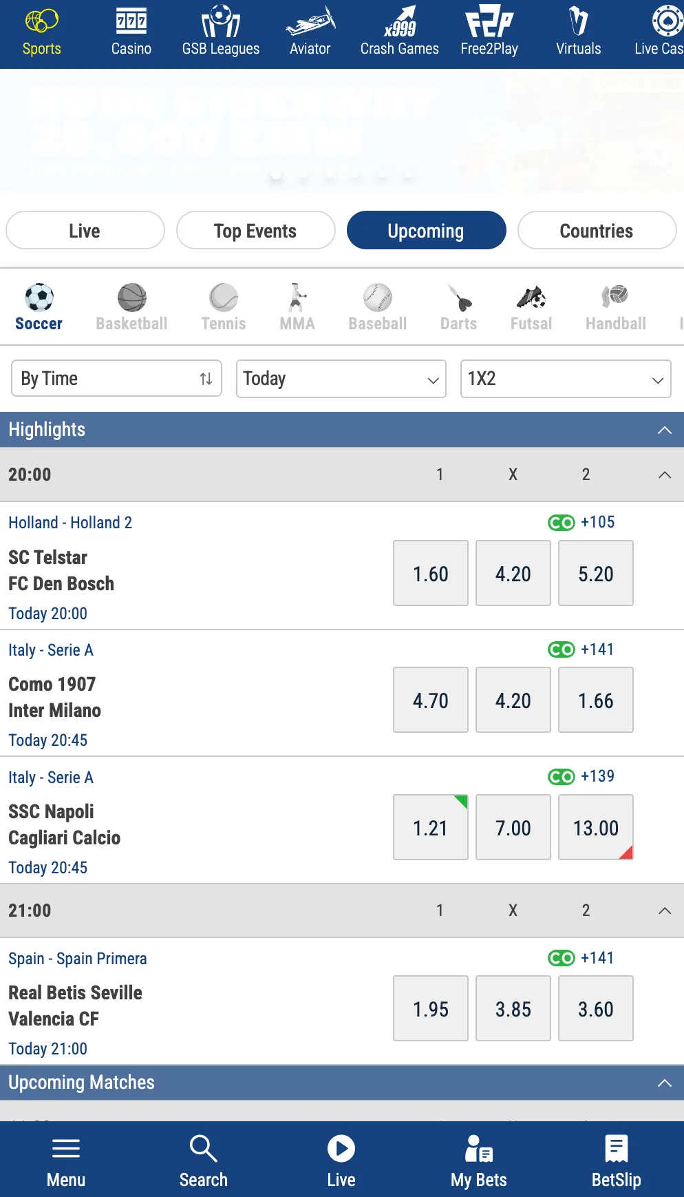 GSB Zambia Best Sport Betting Site In ZM Register Bet Today